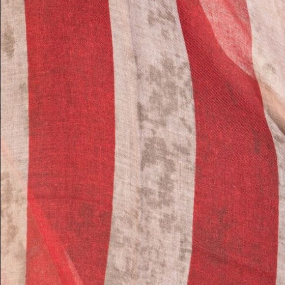 Antiqued 4th Of July America USA Flag Tassle Cover - Picture 2 of 3